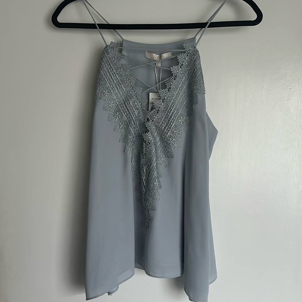 Light Blue/Gray tank